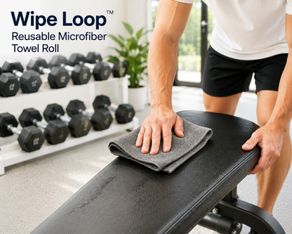 Wipe Loop™ Reusable Microfiber Towel Roll