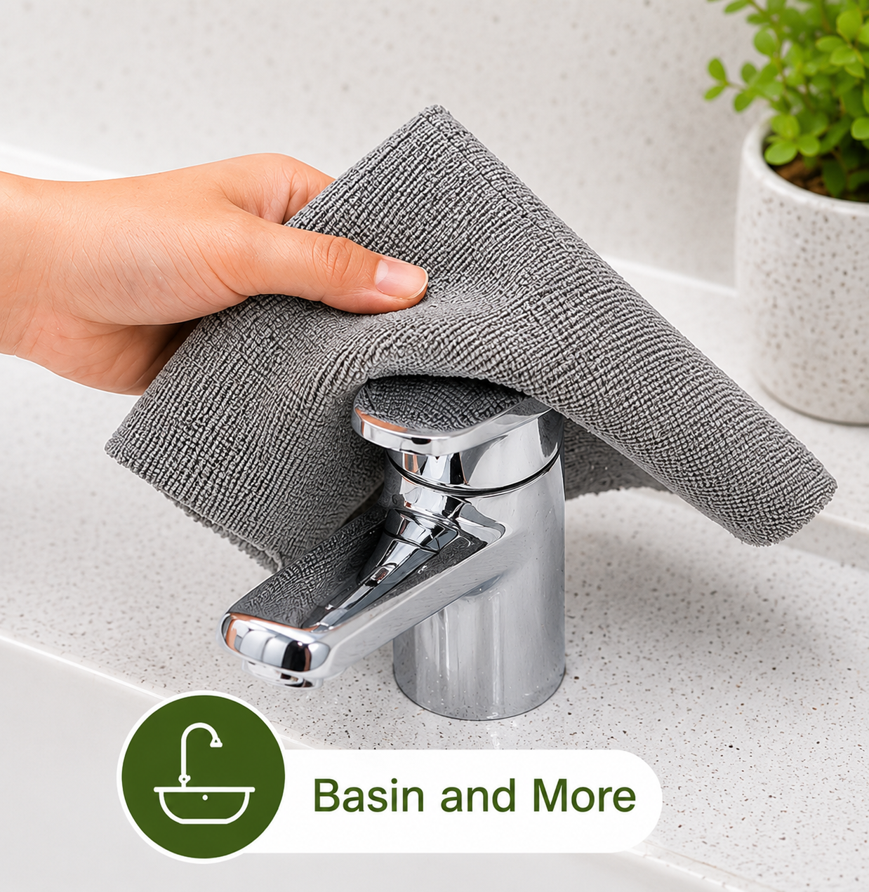 Wipe Loop™ Reusable Microfiber Towel Roll